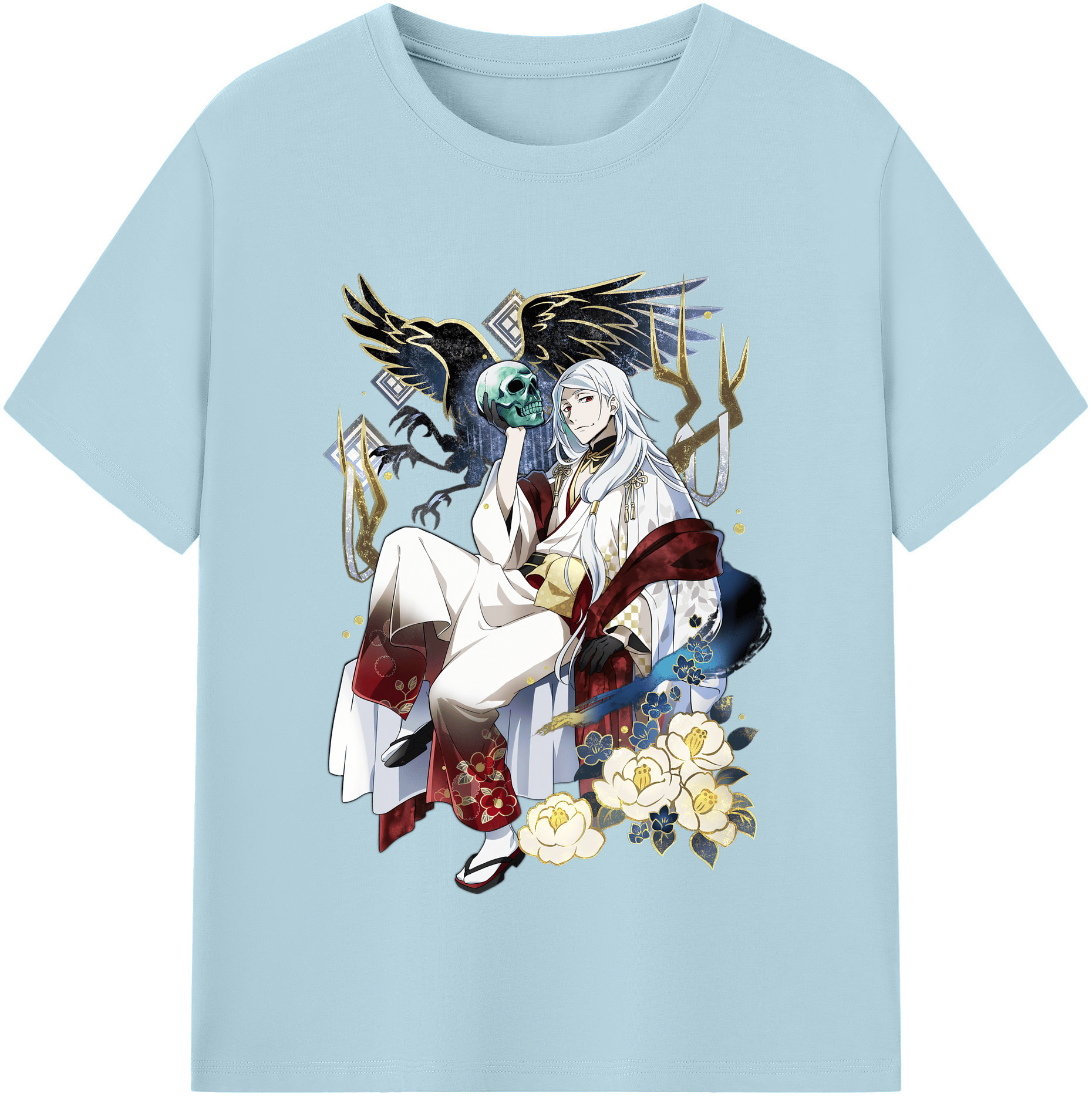 （画像用） 文豪ストレイドッグス Bungo Stray Dogs 綿100％半袖Tシャツ（フロントプリント）
